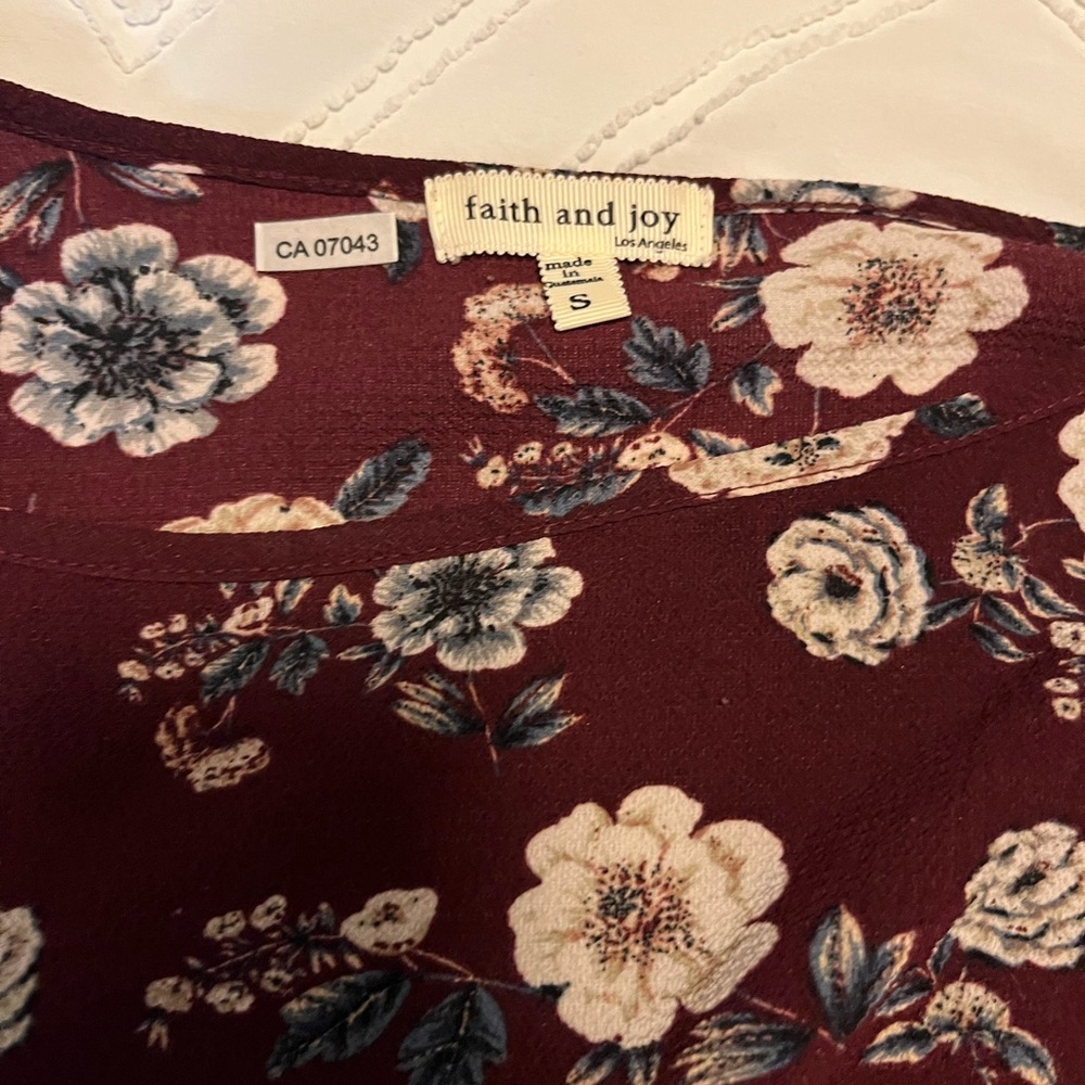 Floral long sleeved Blouse